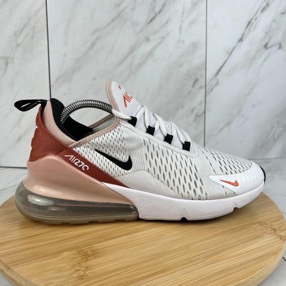 Nike Shoes - Nike Air Max 270 Womens Size 11 White Pink Oxford Running Walk Shoes DQ4693-100